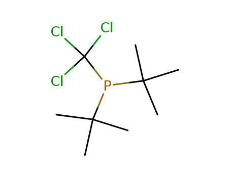 Molecular Structure of 125325-14-6 (Di-tert-butyl(trichloromethyl)phosphine)