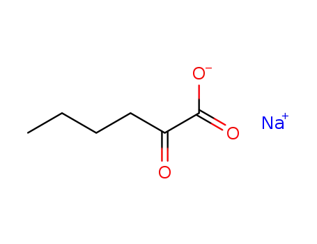 Molecular Structure of 13022-85-0 (2-KETOHEXANOIC ACID SODIUM SALT)