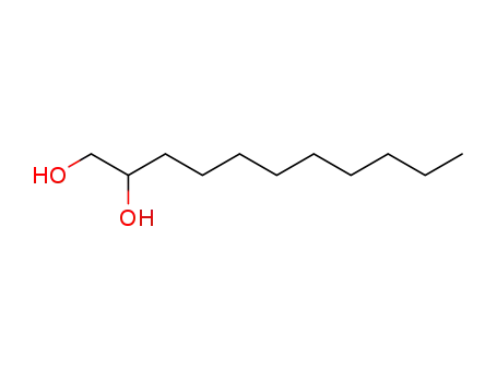 Molecular Structure of 13006-29-6 (undecane-1,2-diol)