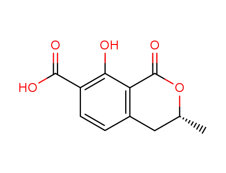 (R)-3,4-Dihydro-8-hydroxy-3-methyl-1-oxo-1H-2-benzopyran-7-carboxylic acid