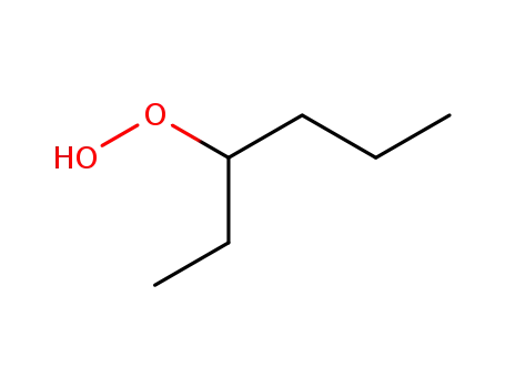 Molecular Structure of 24254-56-6 (hexan-3-yl hydroperoxide)