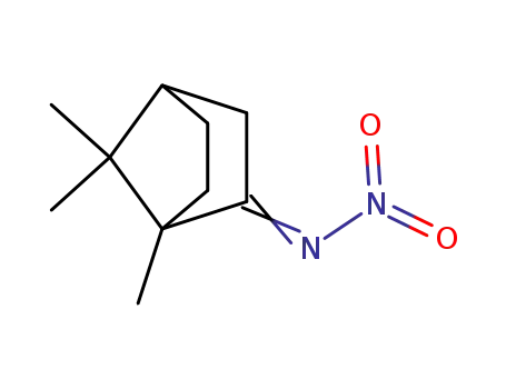 Molecular Structure of 31180-79-7 ((2E)-1,7,7-trimethyl-N-nitrobicyclo[2.2.1]heptan-2-imine)