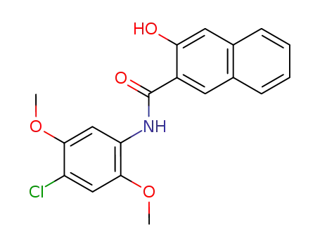 2-Naphthalenecarboxamide, N-(4-chloro-2,5-dimethoxyphenyl)-3-hydroxy-