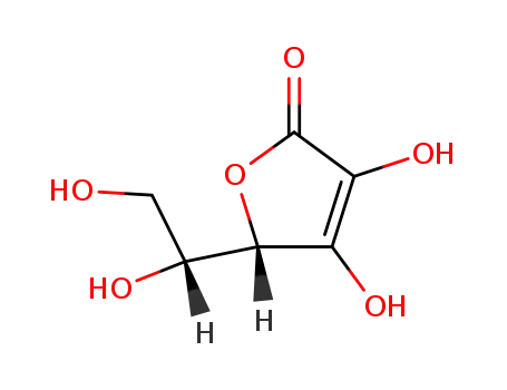 Molecular Structure of 62624-30-0 (DL-Ascorbic acid)