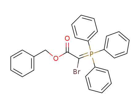 Molecular Structure of 78385-35-0 (benzyloxycarbonylbromomethylenetriphenylphosphorane)