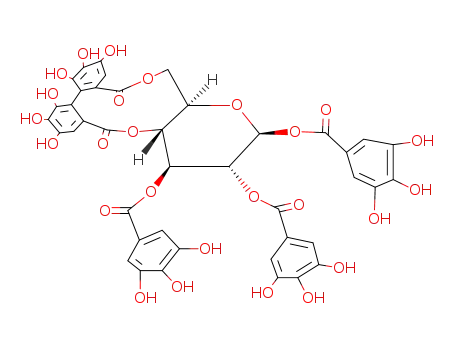 Molecular Structure of 81571-72-4 (Tellimagrandin II)