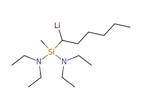 Lithium, [1-[bis(diethylamino)methylsilyl]hexyl]-