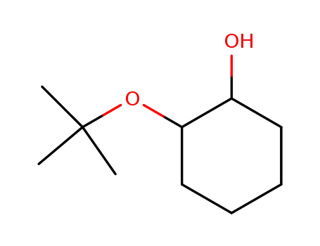 Molecular Structure of 2979-31-9 (Cyclohexanol,2-(1,1-dimethylethoxy)-)