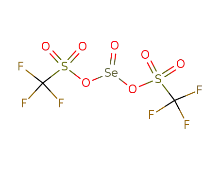 Molecular Structure of 117950-83-1 (seleninyl bis(trifluorometanesulfonate))
