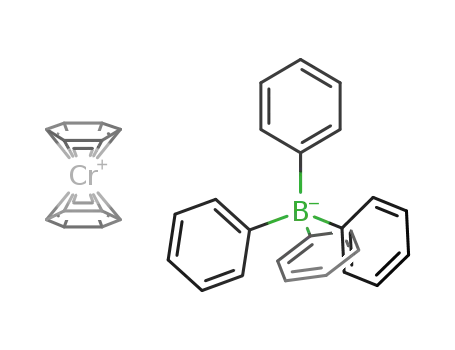 Molecular Structure of 11136-23-5 ([Cr(η-benzene)2](BPh4))
