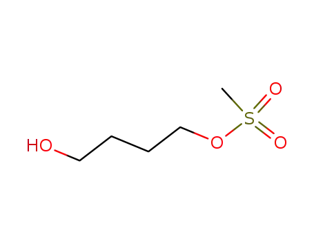 Molecular Structure of 42729-95-3 (1,4-Butanediol, monomethanesulfonate)