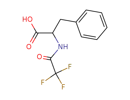 Molecular Structure of 2728-61-2 (N-(trifluoroacetyl)phenylalanine)