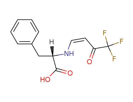 3-PHENYL-2-(4,4,4-TRIFLUORO-3-OXO-BUT-1-ENYLAMINO)-PROPIONIC ACID