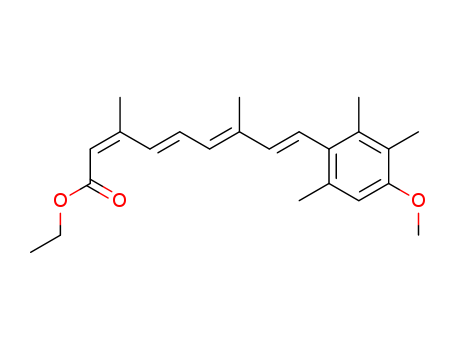 ETHYL (13-cis)-9-(4-METHOXY-2,3,6-TRIMETHYLPHENYL)-3,7-DIMETHYL-2,4,6,8-NONATETRAENOATE