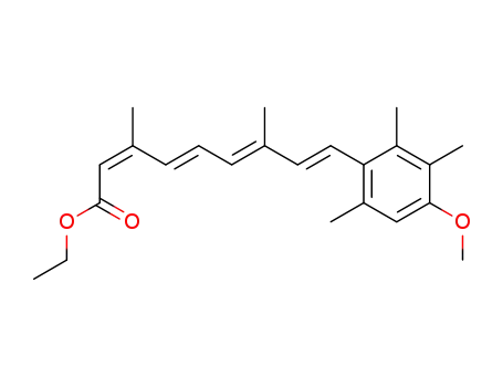 Ethyl (13-cis)-9-(4-methoxy-2,3,6-trimethylphenyl)-3,7-dimethyl-2,4,6,8-nonatetraenoate