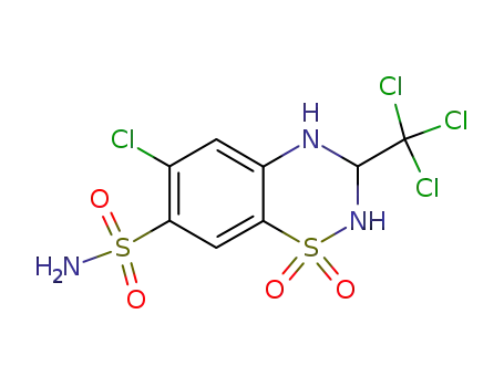 Molecular Structure of 4267-05-4 (teclothiazide)