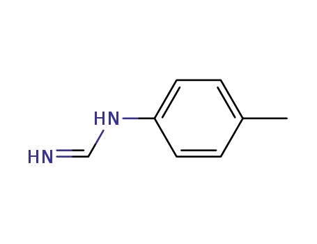 Molecular Structure of 24536-35-4 (Methanimidamide, N-(4-methylphenyl)-)