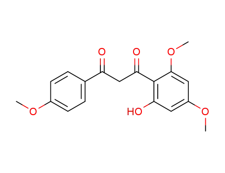 1,3-Propanedione,
1-(2-hydroxy-4,6-dimethoxyphenyl)-3-(4-methoxyphenyl)-