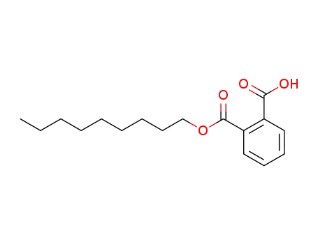 Molecular Structure of 24539-59-1 (nonyl hydrogen phthalate)
