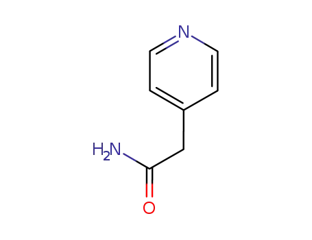 Molecular Structure of 39640-62-5 (PYRIDINE-4-ACETAMIDE)