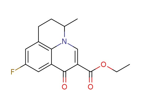 ethyl 9-fluoro-5-methyl-1-oxo-6,7-dihydro-1H,5H-pyrido[3,2,1-ij]quinoline-2-carboxylate