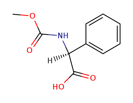 Benzeneacetic acid, a-[(Methoxycarbonyl)aMino]-, (S)-