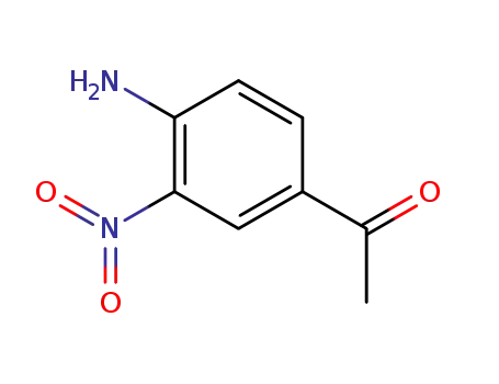 Molecular Structure of 1432-42-4 (4-AMINO-3-NITRO-ACETOPHENONE)