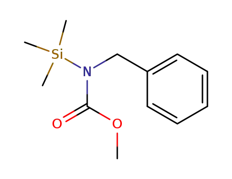 N-Benzyl-N-trimethylsilyl-carbamidsaeure-methylester