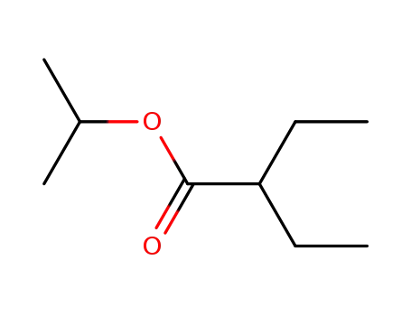 Molecular Structure of 5129-47-5 (isopropyl 2-ethylbutyrate)