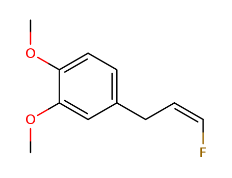 Benzene, 4-[(2E)-3-fluoro-2-propen-1-yl]-1,2-dimethoxy-