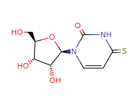 Molecular Structure of 13957-31-8 (4-THIOURIDINE)