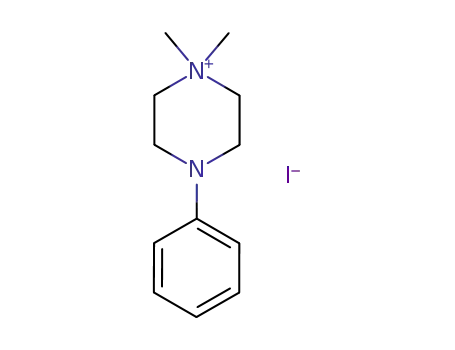 Molecular Structure of 54-77-3 (1,1-DIMETHYL-4-PHENYLPIPERAZINIUM IODIDE)