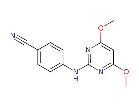 2-[(4-cyanophenyl)amino]-4,6-dimethoxypyrimidine