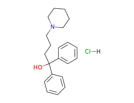 Molecular Structure of 3254-89-5 (Difenidol hydrochloride)