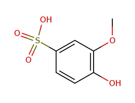 Benzenesulfonic acid,4-hydroxy-3-methoxy-