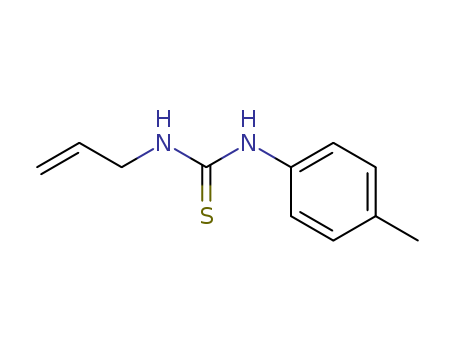 Thiourea,N-(4-methylphenyl)-N'-2-propen-1-yl- cas  1205-89-6