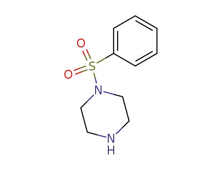 Molecular Structure of 14172-55-5 (1-BENZENESULFONYL-PIPERAZINE)