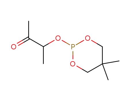 2-Butanone, 3-[(5,5-dimethyl-1,3,2-dioxaphosphorinan-2-yl)oxy]-