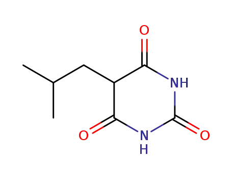 Molecular Structure of 42846-91-3 (5-isobutylbarbituric acid)