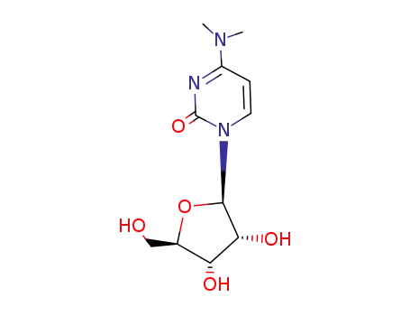 Molecular Structure of 13007-43-7 (Cytidine, N,N-dimethyl-)