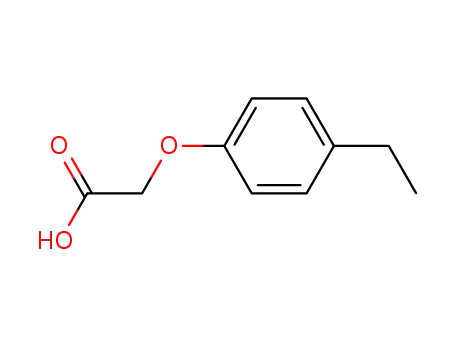 Molecular Structure of 24431-27-4 (4-ETHYLPHENOXYACETIC ACID)