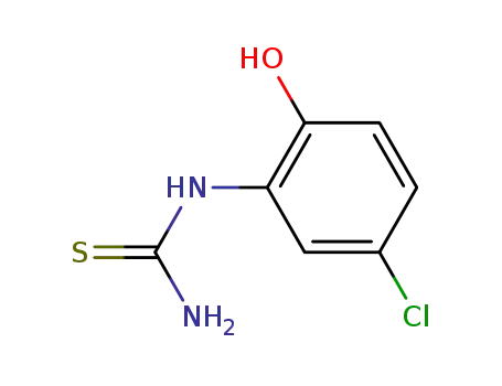 Molecular Structure of 89793-06-6 (1-(5-chloro-2-hydroxyphenyl)thiourea)