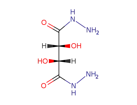Molecular Structure of 54789-92-3 (Tartaric acid dihydrazide)