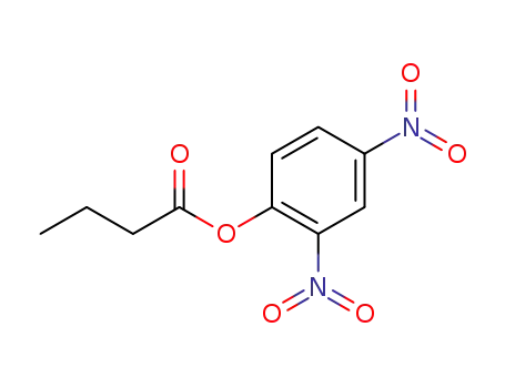 Molecular Structure of 24273-19-6 (Butanoic acid 2,4-dinitrophenyl ester)