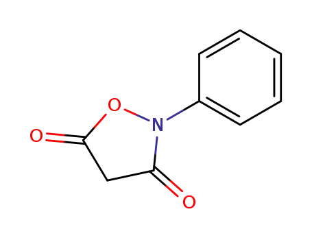 Molecular Structure of 5305-00-0 (2-phenyl-1,2-oxazolidine-3,5-dione)