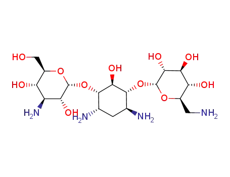 Molecular Structure of 81076-65-5 (1-epi-kanamycin A)