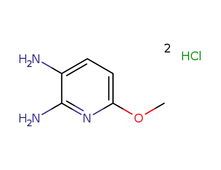 Molecular Structure of 94166-62-8 (2,3-Diamino-6-methoxypyridine dihydrochloride)