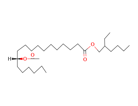 Octadecanoic acid,12-(acetyloxy)-, 2-ethylhexyl ester