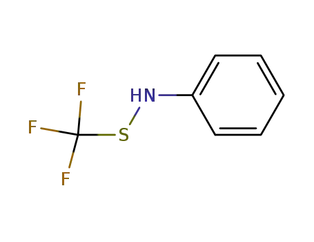 Molecular Structure of 1045821-71-3 (N-[(trifluoromethyl)sulfanyl]aniline)