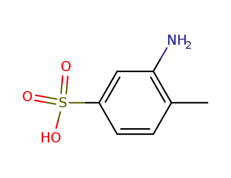 Molecular Structure of 618-03-1 (4-Methylmetanilic acid)